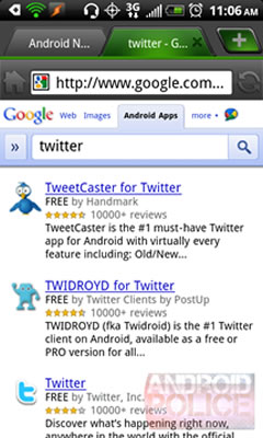 結(jié)果頁(yè)面